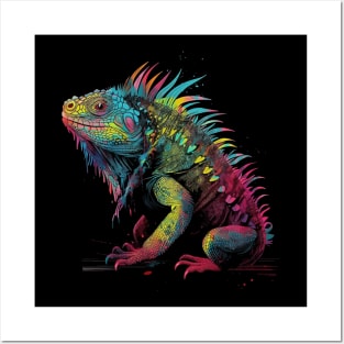 Iguana Posters and Art